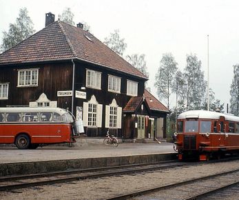 Treungen stasjon 1967.
